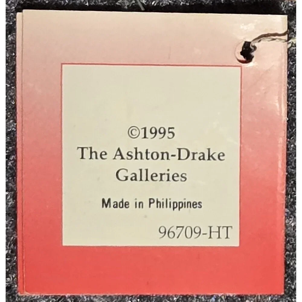 Ashton Drake September Schoolgirl VTG 1995 Calendar Babies Collection Doll
